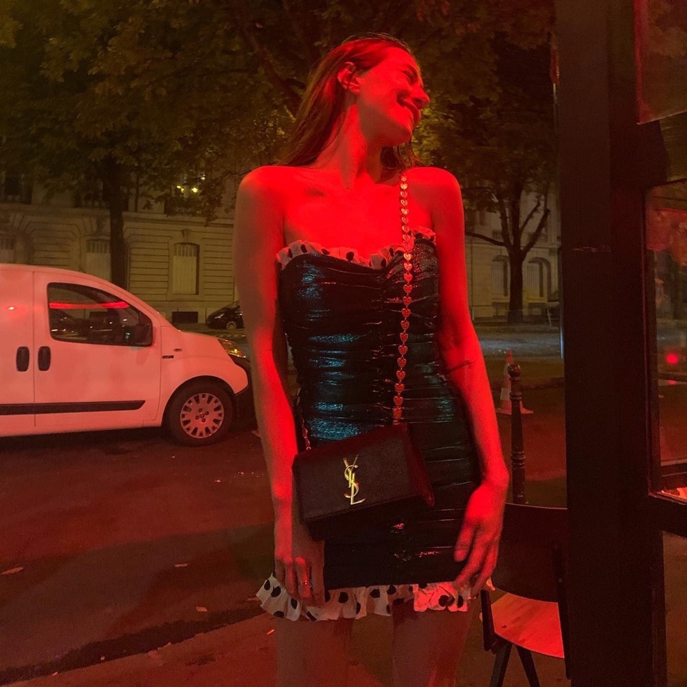 FOR LOVE AND LEMONS GILLIAN MINI DRESS